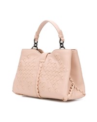 rosa Shopper Tasche aus Leder von Bottega Veneta