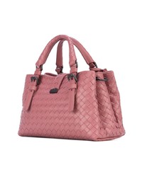 rosa Shopper Tasche aus Leder von Bottega Veneta