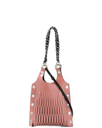 rosa Shopper Tasche aus Leder von Sonia Rykiel