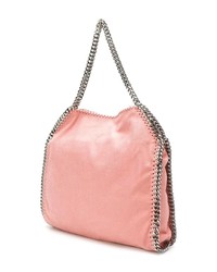 rosa Shopper Tasche aus Leder von Stella McCartney