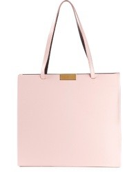 rosa Shopper Tasche aus Leder von Stella McCartney