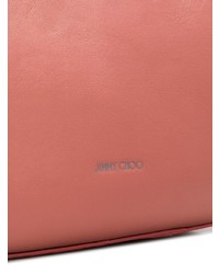 rosa Shopper Tasche aus Leder von Jimmy Choo