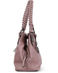 rosa Shopper Tasche aus Leder von SURI FREY