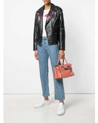 rosa Shopper Tasche aus Leder von Coach