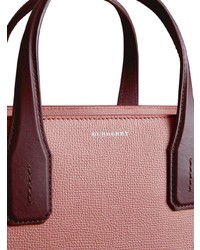 rosa Shopper Tasche aus Leder von Burberry