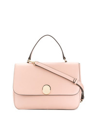 rosa Shopper Tasche aus Leder von Tila March