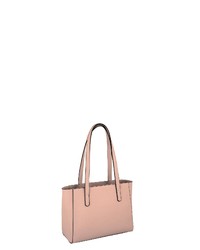 rosa Shopper Tasche aus Leder von Tom Tailor Denim