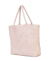 rosa Shopper Tasche aus Leder von Officine Creative