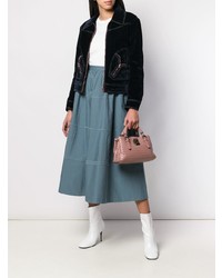rosa Shopper Tasche aus Leder von Bottega Veneta