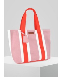 rosa Shopper Tasche aus Segeltuch von Marc O'Polo