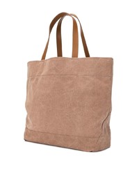 rosa Shopper Tasche aus Segeltuch von A.P.C.