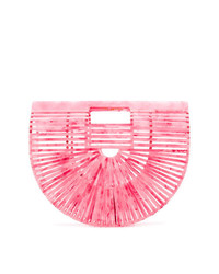 rosa Shopper Tasche aus Stroh von Cult Gaia