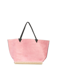 rosa Shopper Tasche aus Wildleder von Altuzarra