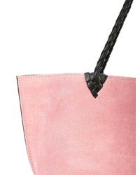 rosa Shopper Tasche aus Wildleder von Altuzarra