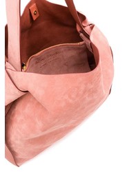 rosa Shopper Tasche aus Wildleder von Acne Studios