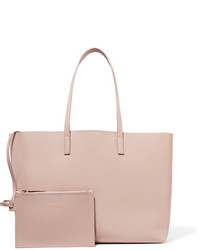 rosa Shopper Tasche mit Reliefmuster von Saint Laurent