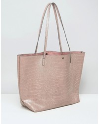 rosa Shopper Tasche von Asos