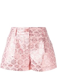 rosa Shorts mit Blumenmuster von P.A.R.O.S.H.