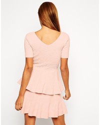 rosa Skaterkleid von Asos