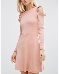 rosa Skaterkleid von Asos