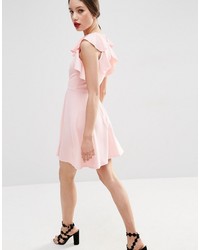 rosa Skaterkleid von Asos