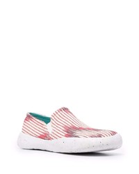 rosa Slip-On Sneakers aus Segeltuch von CamperLab