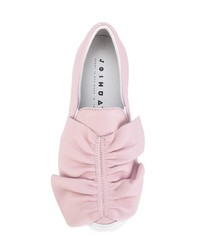 rosa Slip-On Sneakers aus Segeltuch von Joshua Sanders