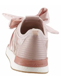 rosa Slip-On Sneakers aus Segeltuch von Tom Tailor