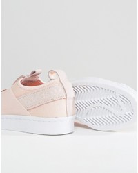 rosa Slip-On Sneakers von adidas