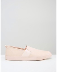 rosa Slip-On Sneakers von Asos