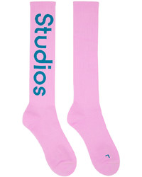 rosa Socken von Acne Studios