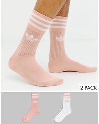 rosa Socken von adidas Originals
