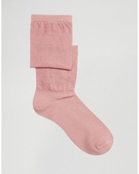 rosa Socken von Asos
