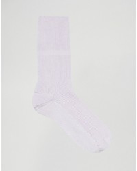rosa Socken von Johnstons of Elgin