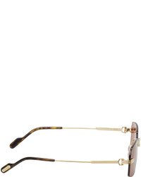 rosa Sonnenbrille von Cartier