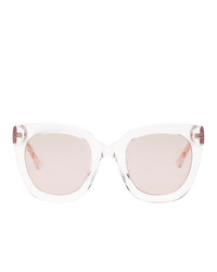 rosa Sonnenbrille von Gucci