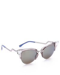 rosa Sonnenbrille von Fendi