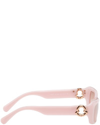rosa Sonnenbrille von Moncler