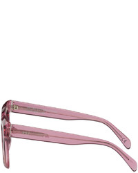 rosa Sonnenbrille von RetroSuperFuture