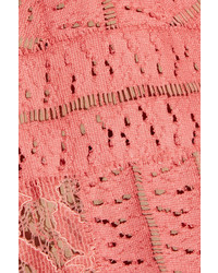 rosa Spitzekleid von Elie Saab