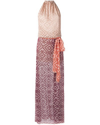 rosa Strick Kleid von Cecilia Prado