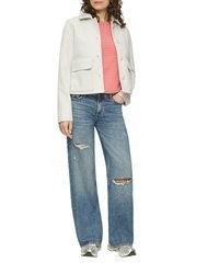 rosa Strick Pullover von QS