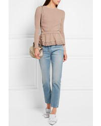 rosa Strick Pullover von RED Valentino