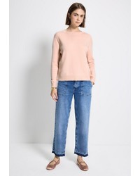 rosa Strick Pullover von STREET ONE STUDIO