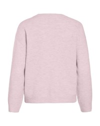 rosa Strick Pullover von Vila
