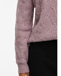 rosa Strick Pullover von Vila