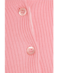rosa Strickjacke von Moschino