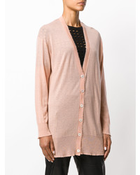 rosa Strickjacke von Alexander Wang