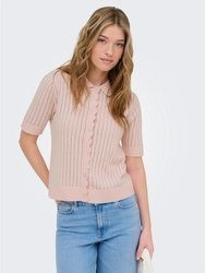 rosa Strickjacke von Only