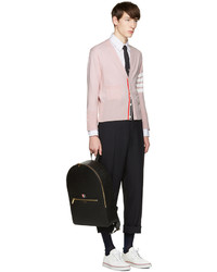 rosa Strickjacke von Thom Browne